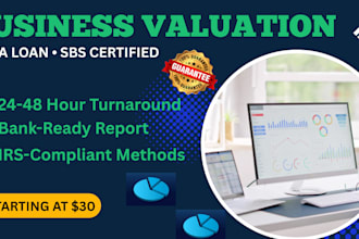 do business valuation report, sba, sbs