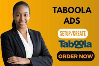 manage your taboola ad, outbrain native ads campaign with high converting advert