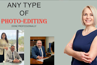 do photoshop editing, retouching and photo manipulation
