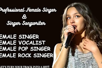 remake recreate ai song remake as custom female edm vocalist, female pop singer