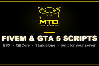 develop a custom fivem script for your gta5 roleplay server