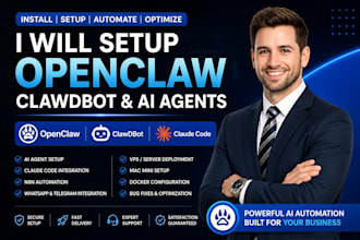 install openclaw, clawdbot, claude code ai agent and n8n automation