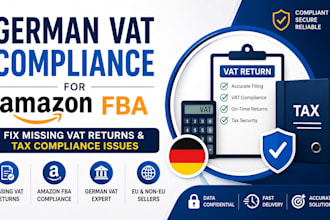 fix missing german vat returns and amazon fba tax compliance issues