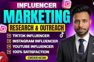 research, and outreach influencers for your brand growth