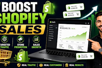 do effective shopify marketing to boost store traffic, sales and customer growth