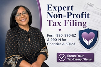 file your nonprofit tax return form 990 990 ez and 990 n for your charity