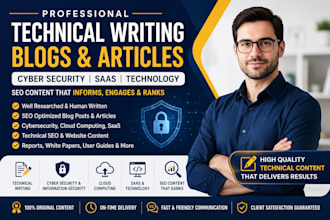 write proofread edit format technical SEO articles blog writing