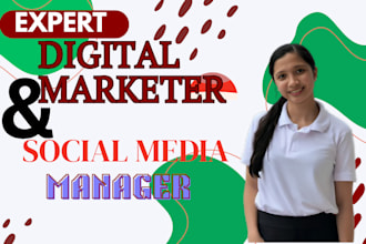 be social media manager digital marketer social media content pinterest tiktok