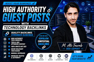 publish tech guest posts with SEO backlinks