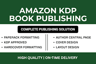 book publishing, amazon kdp book publishing
