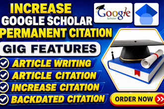increase google scholar citation scopus publishing research article