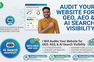 audit your website for GEO, aeo and ai search visibility