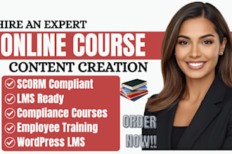 corporate elearning wordpress website, lms setup, compliance courses