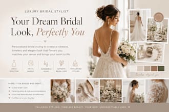 bridal styling, helping you to curate your bridal aesthetic