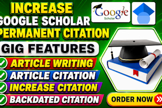 increase google scholar citation scopus publishing research article