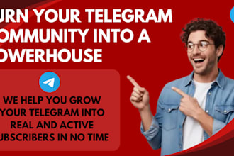 do telegram promotion, crypto telegram promotion and engagement