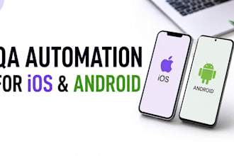 build mobile QA automation for ios and android using appium