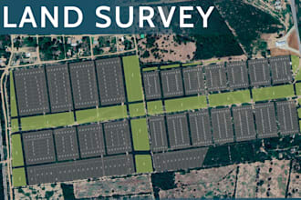 draw land survey drawings plans