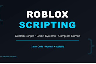 create any roblox script and game system
