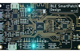 design biomedical smartpatch pcb with sensor integration