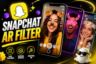 custom snapchat lenses and filters professional lens studio creations