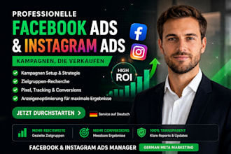 do germany facebook ads campaign german meta ads instagram ads manager marketing