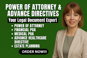 raft power of attorney and advance healthcare directives