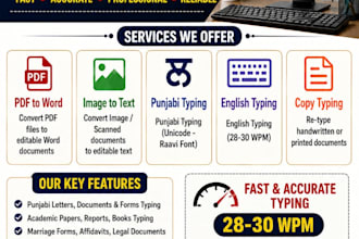 do fast and accurate english and punjabi typing