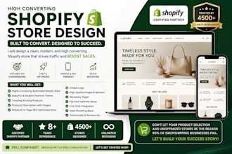design a shopify store, shopify ads video, store redesign