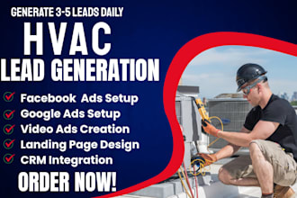 hvac leads, hvac facebook ads, hvac google ads, hvac video ads