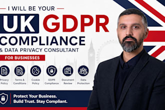 be your UK gdpr compliance and data privacy consultant for businesses now