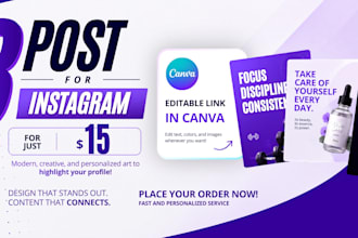 fazer posts e carrossel para seu negócio profissional