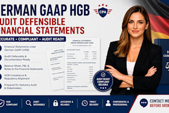 deliver audit defensible financial statements under german gaap hgb standard