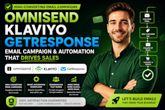 do omnisend email campaign, klaviyo email automation getresponse email sequence