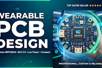 create embedded hardware design for wearable health devices