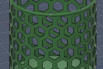design custom 3d printable models and cad parts