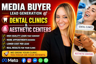run lead generation campaigns for dental clinics and aesthetic centers