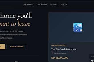 build a professional ready made website in HTML and CSS