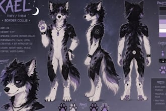 furry reference sheet furry ref sheet furry reference sheet furry ref sheet oc