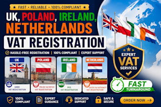 do UK poland ireland netherlands vat registration for your business
