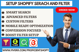 set up shopify search and filter smart product searchanise boost findter okas tz