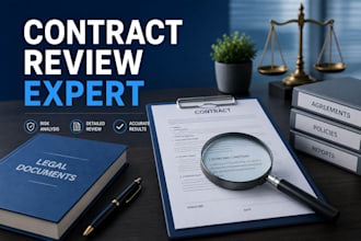 review edit and proofread real estate contracts and legal documents