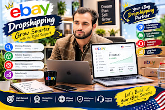 provide ebay dropshipping services with good sales