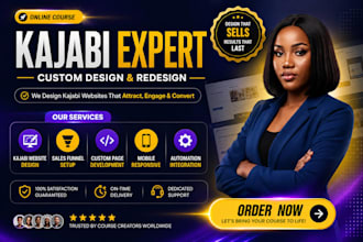 kajabi website design, kajabi online course, kajabi sales funnel, landing page