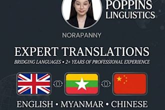 provide translation, typing, and data entry services