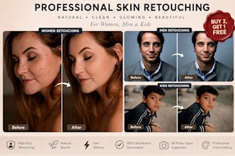 retouch your photos naturally and professionally