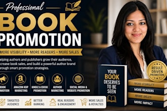 promote your kindle book on my book marketing network