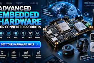 develop advanced embedded hardware solutions for connected products