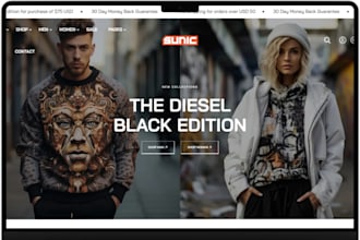 design shopify clothing website clothing shopify store clothing brand website