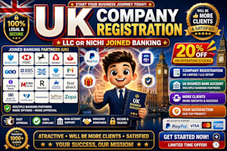 do uk company registration and uk bank registration